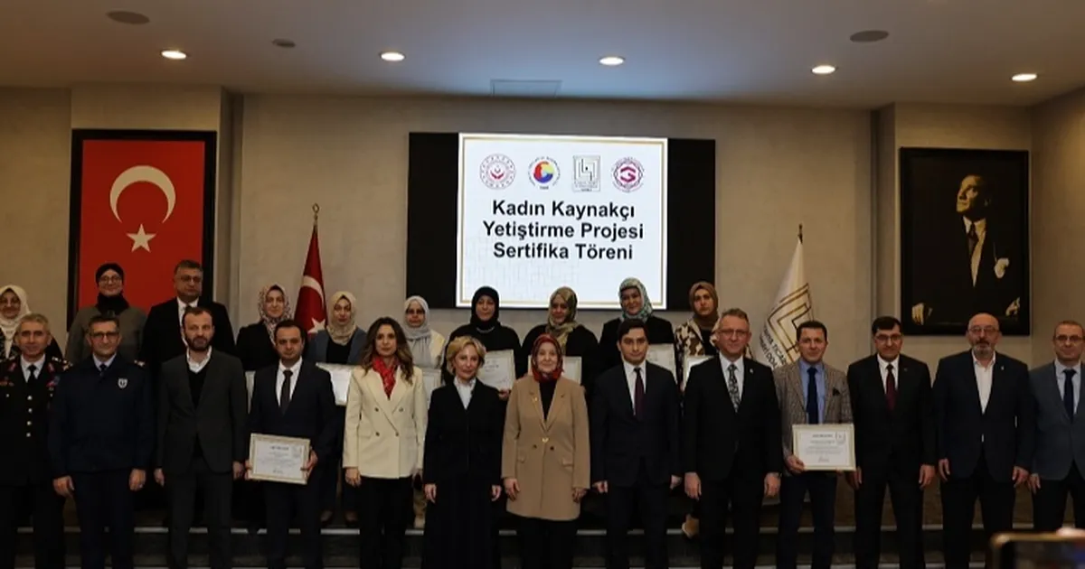 Kütahya’da yeni kadın kaynakçılar yetişti