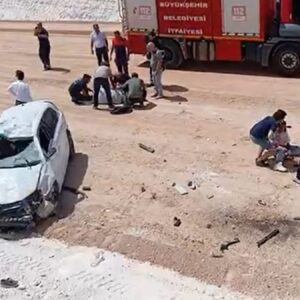 mardinde otomobil sarampole yuvarlandi 1 olu 6 yarali 8zl27DjE