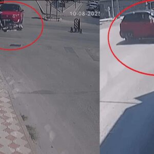 otomobil ile carpisan elektrikli bisikletin surucusu yaralandi GNrTkH65