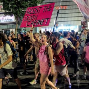 tel avivde on binler netanyahuya karsi sokaga dokuldu ZybvwO5t