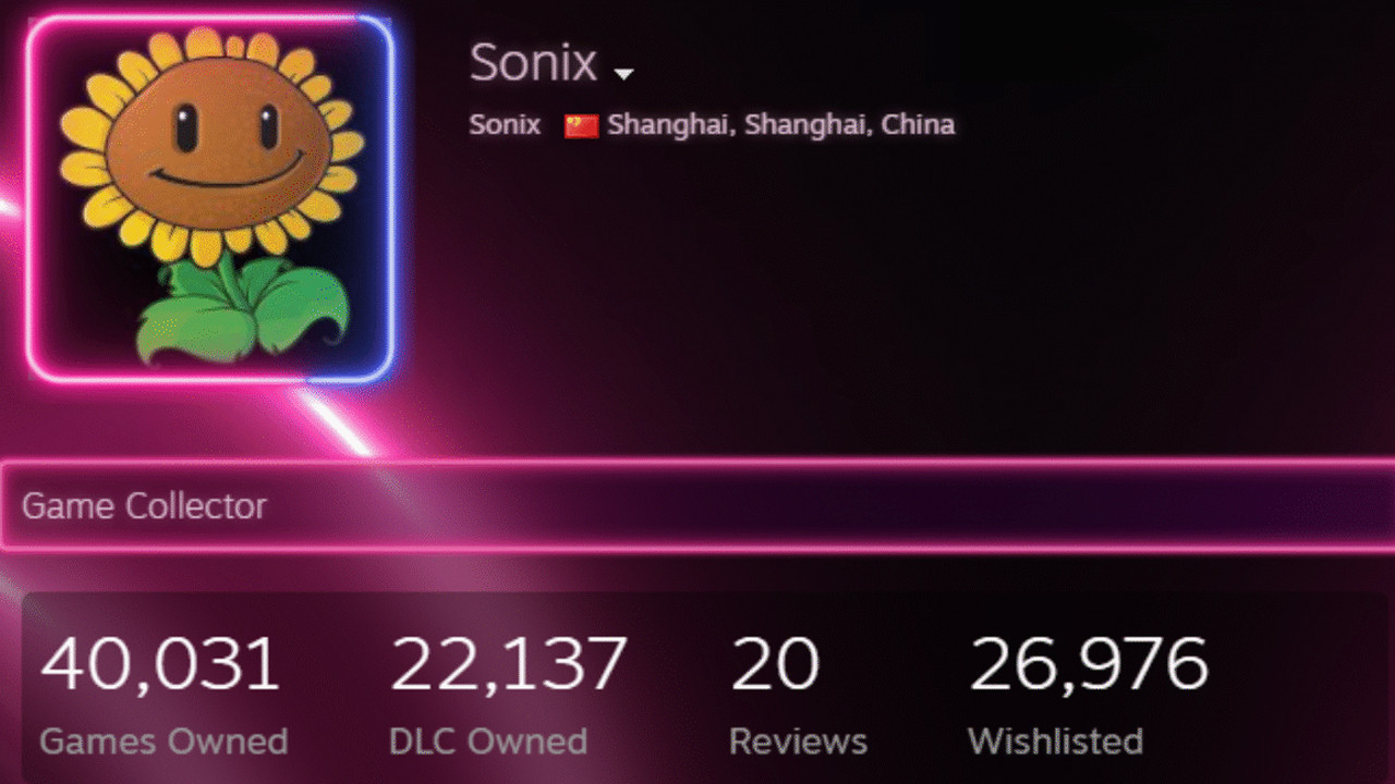 steamin en buyuk oyun koleksiyoncusu tam 40000 oyuna sahip SwsEpgsl