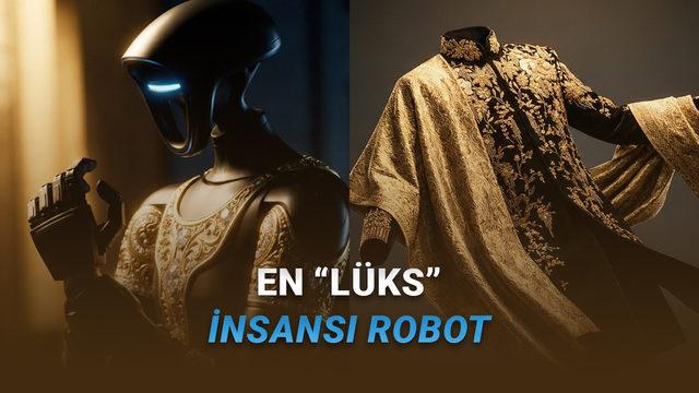 Dünyanın İlk Lüks İnsansı Robotu Tanıtıldı (Yetenekleri Değil Tasarımı Lüks)