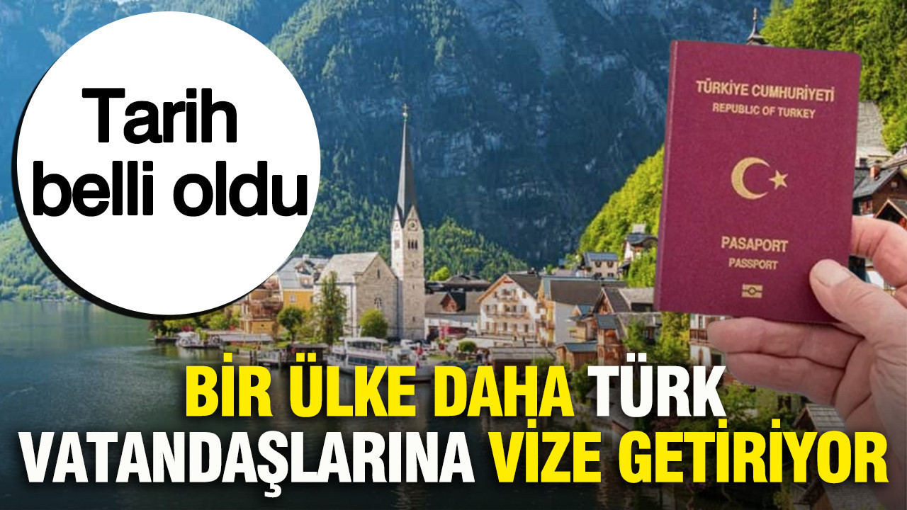 Bir ülke daha Türk vatandaşlarına vize getiriyor: Tarih belli oldu